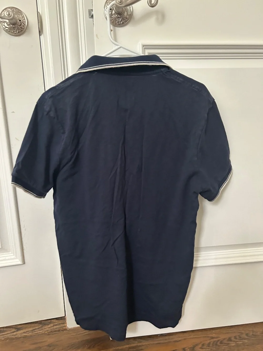 J crew blue polo